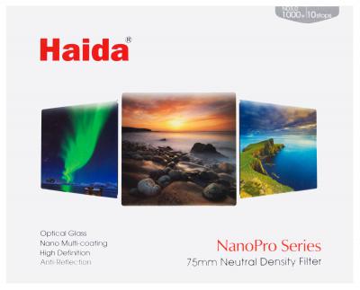 Haida 75mm NanoPro ND 3.0 10 Stop Filter