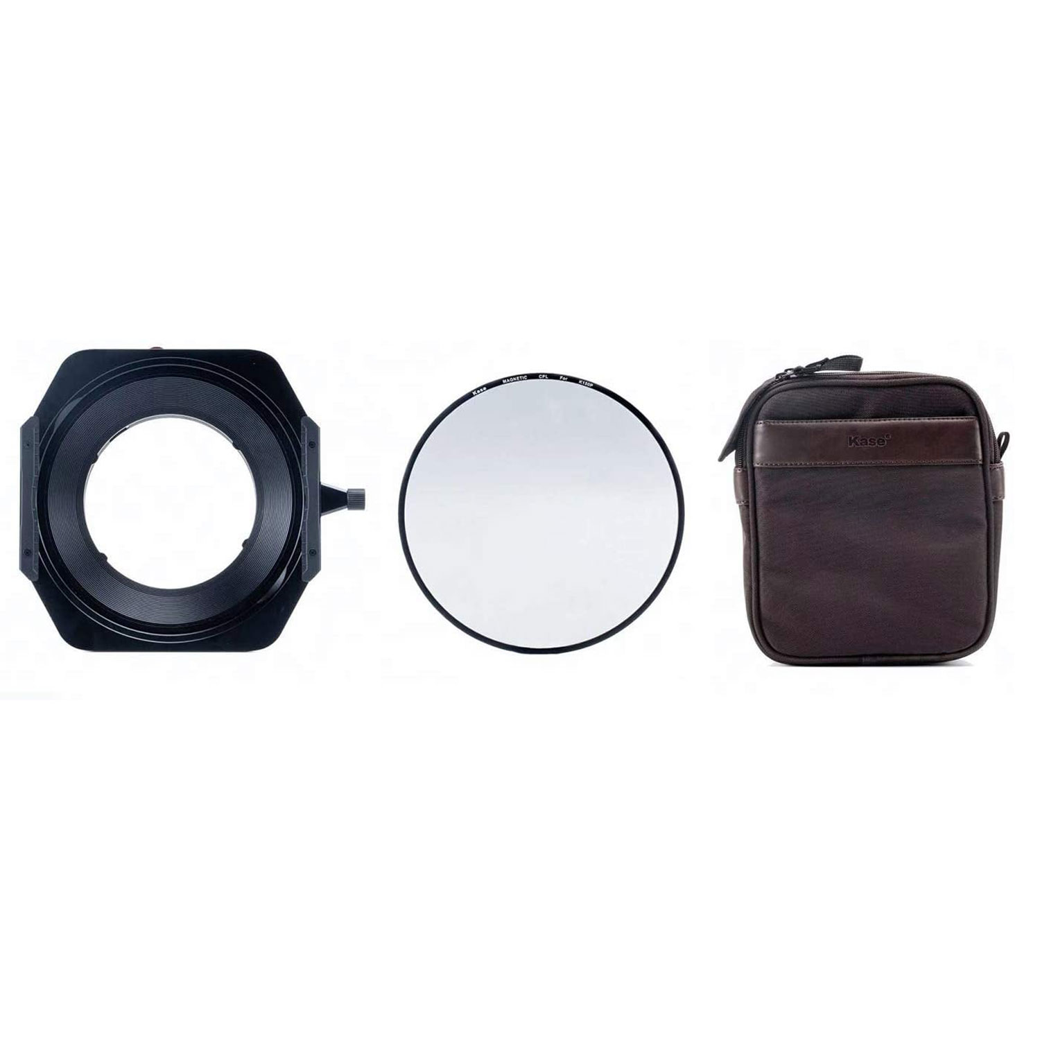 Kase K150P 150mm Filter Holder Kit with Circular Polarizer for