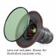  Kase K150P 150mm Filter Holder Kit with Magnetic Circular Polarizer for Sigma 14-24mm f/2.8 DG DN Sony Mount Lens 1