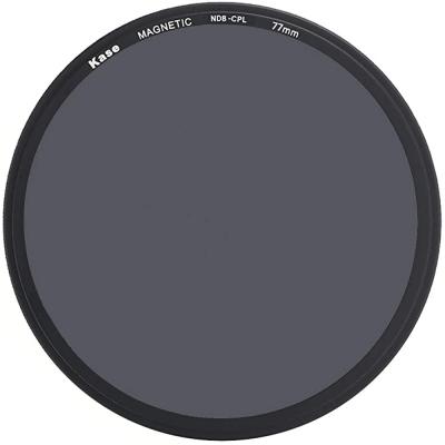  Kase 77mm Wolverine Magnetic ND8 (3-Stop) + CPL Filter with Adapter Ring