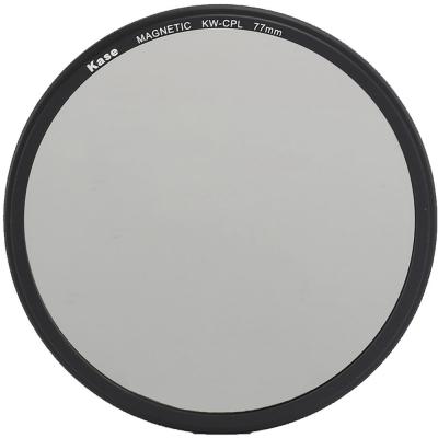  Kase 77mm Wolverine Magnetic Circular Polarizer Filter with 77mm Lens Adapter Ring