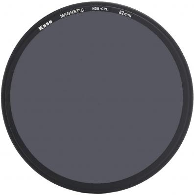 Kase 82mm Wolverine Magnetic ND8 (3-Stop) + CPL Filter with Adapter Ring