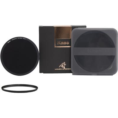  Kase 82mm Wolverine Magnetic ND64 Solid Neutral Density 1.8 Filter with 82mm Lens Adapter Ring (6-Stop)