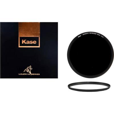  Kase 82mm Wolverine Magnetic ND32000 Solid Neutral Density 4.5 Filter with 82mm Lens Adapter Ring (15-Stop)
