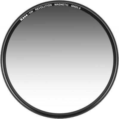 Kase 82mm KW Revolution Magnetic Soft Grad ND 0.9 3-Stop Filter ND8 with 82mm Magnetic Adapter Ring