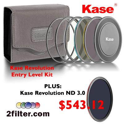Kase 95mm Wolverine KW Revolution Entry Filter Kit PLUS Revolution ND 3.0 Filter