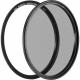 Kase 82mm KW Revolution Magnetic Black Mist 1/2 Soft Focus Filter with 82mm Magnetic Adapter Ring 3