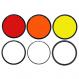 Kase Revolution 67mm Black and White Filter Kit Yellow #8 Orange #21 Red #25 2