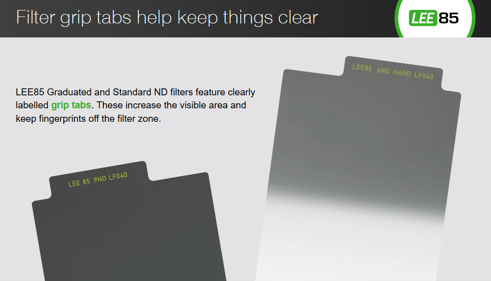 Lee-85-grad-filter-tab