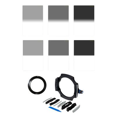 Lee Filters LEE100 Graduated Neutral Density Filter Kit with 52mm Wide Angle Adapter Ring