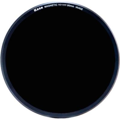 Open Box Kase 90mm Magnetic ND 1000 Solid Neutral Density 3.0 Filter for Kase K9 100mm Filter Holder (10-Stop)